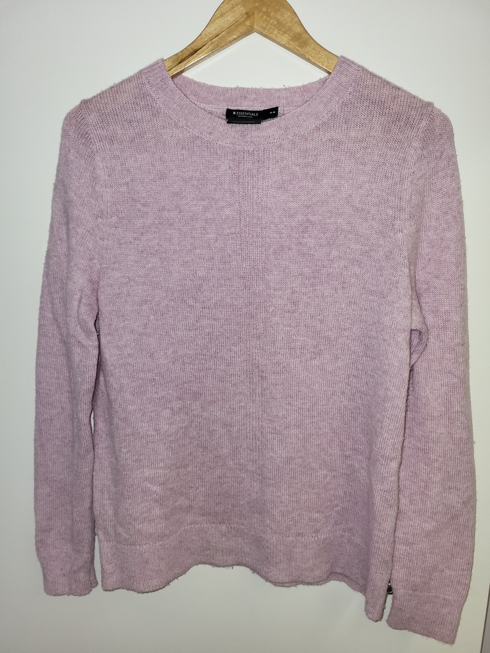 Reitmans Cashmere Blend Classic Crewneck Women's Sweater in Light Lavender
